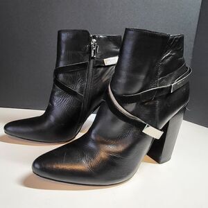 Calvin Klein Black Ankle Boots